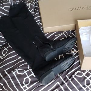 Over the Knee Black Boots